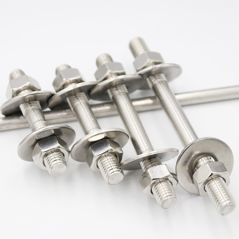 不锈钢双头螺栓 m20*100【图片 价格 品牌 报价】-京东