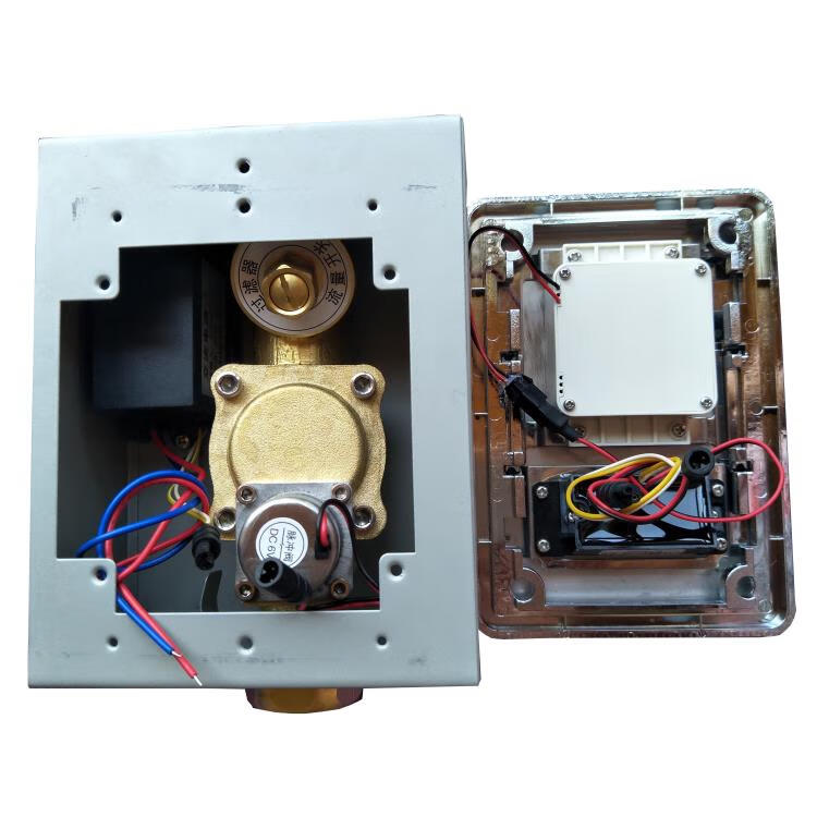 供应埋入式感应蹲便器蹲坑自动感应冲水器due603ue工程款simple green