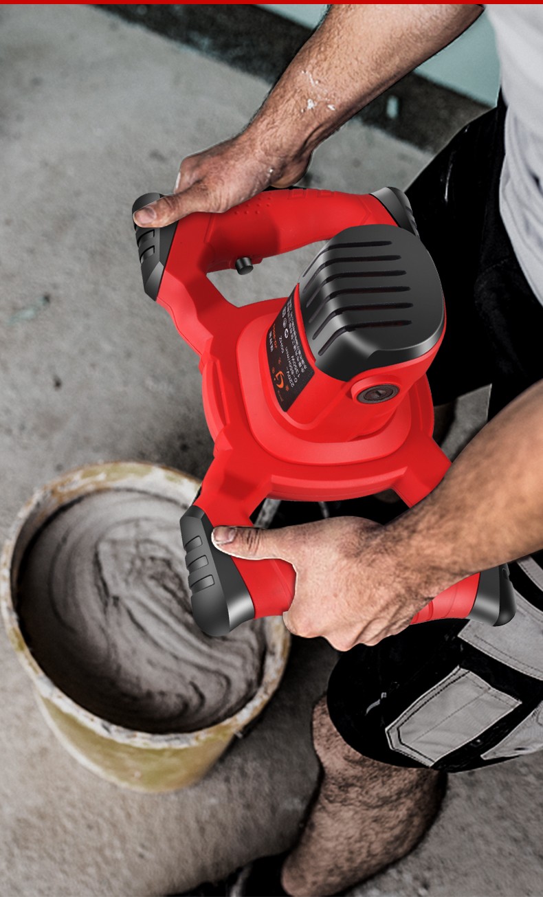 金戈大功率油漆搅拌机腻子粉工业级水泥混凝土涂料电动搅拌器打浆面肉