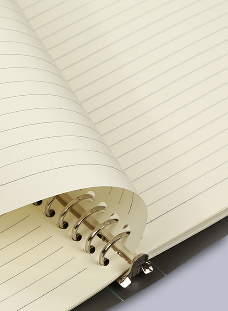 【现货直发】a5活页本笔记本子a4网格本子方格本活页本b5手账本活页本