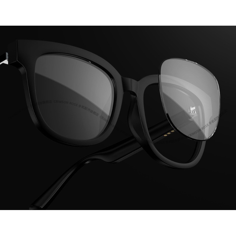 crimsonrose通话眼镜智能蓝牙眼镜耳机蓝牙音乐半开放式太阳眼镜耳机