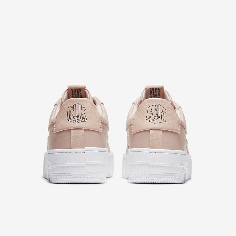 耐克nikeairforce1af1pixel裸粉像素女子板鞋ck6649200ck6649200裸粉