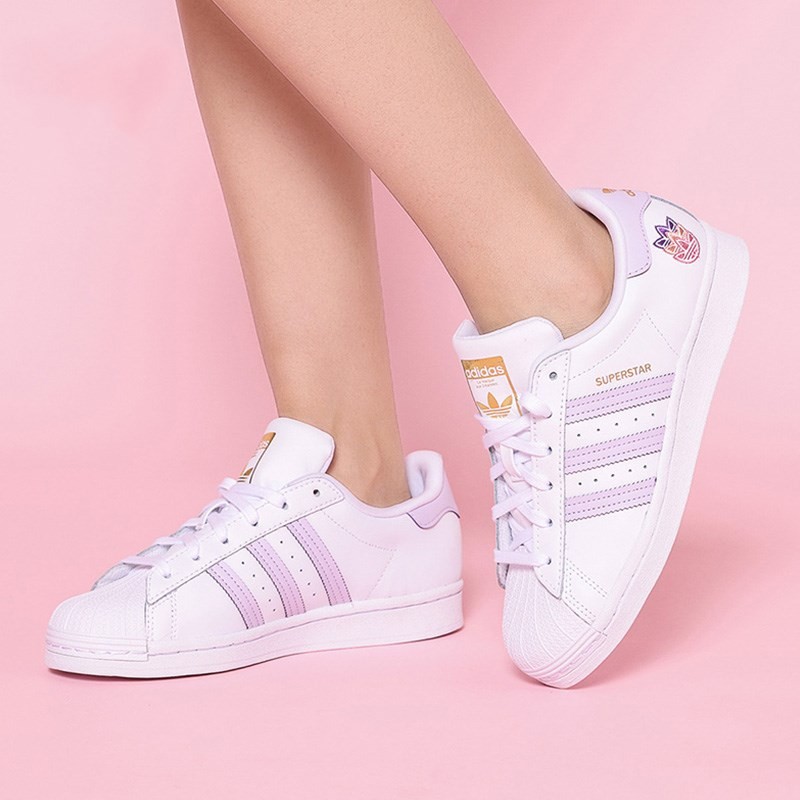 adidas阿迪达斯三叶草女鞋夏季新款superstar贝壳头运动休闲鞋板鞋gz