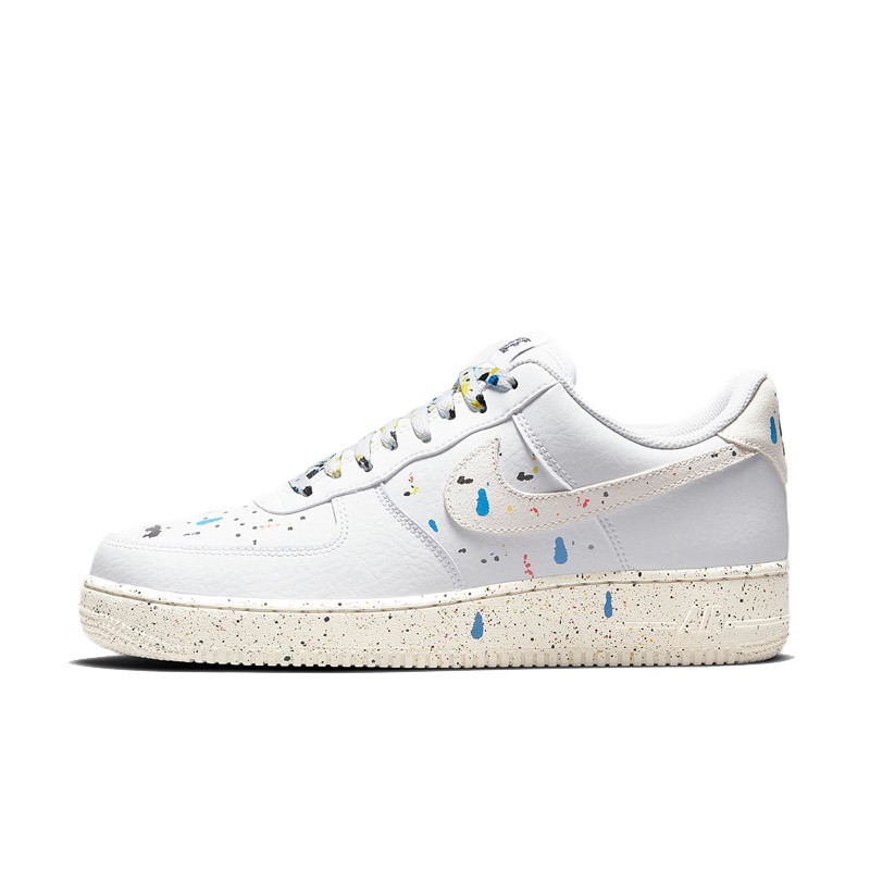 耐克nikeairforce1af1空军低帮厚底运动休闲板鞋cz0339100白泼墨44