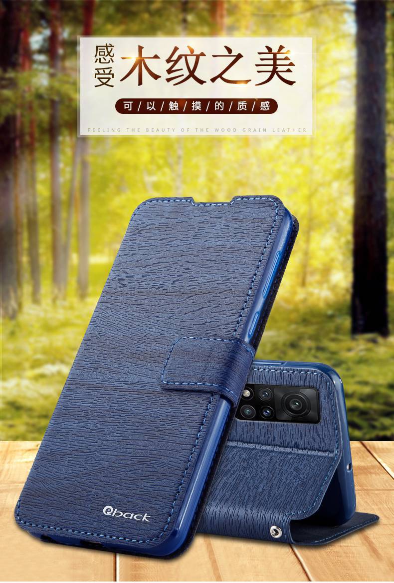 qukxf适用于荣耀v40手机壳荣耀v40轻奢版手机套男翻盖女v40新款皮套防