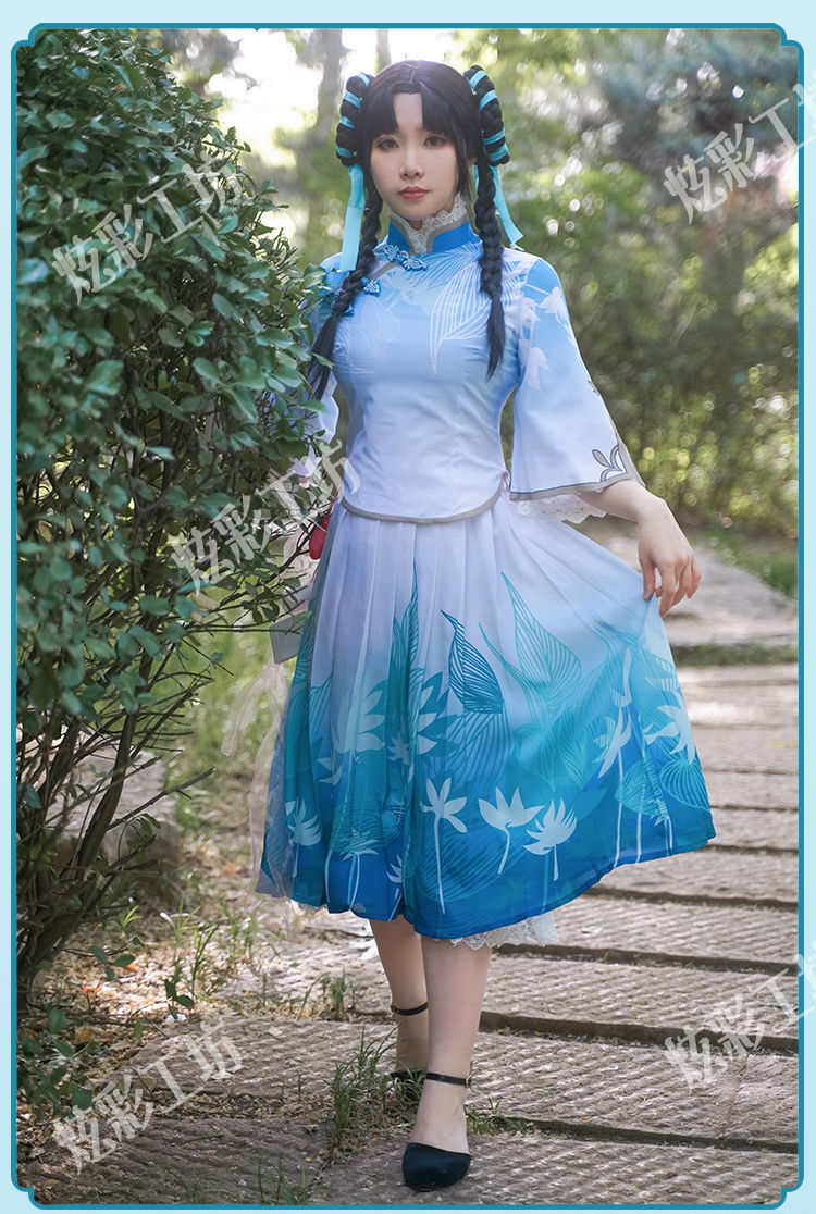 王者农药cos服诗语江南民国风少女游戏毕业服cosplay全套服装【5月22
