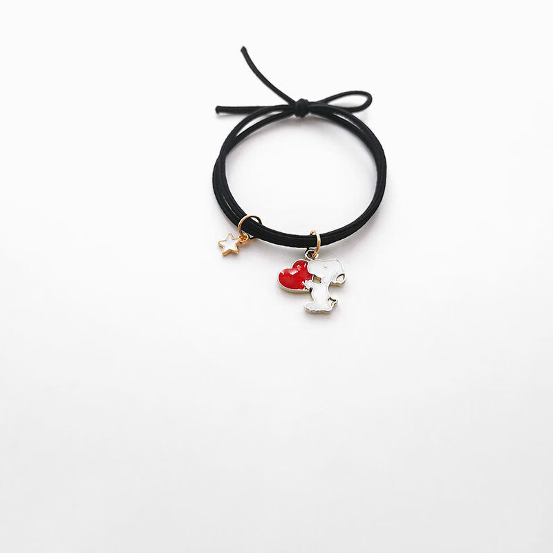 beauty网红情侣皮筋韩版头绳女扎头发发圈扎马尾ins森女系可爱发绳胡