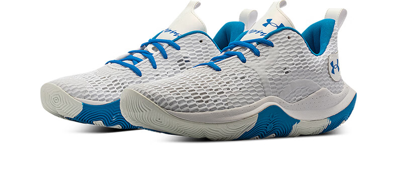 安德玛(underarmour)spawn 3男女跑步鞋运动鞋情侣鞋 白色100 38