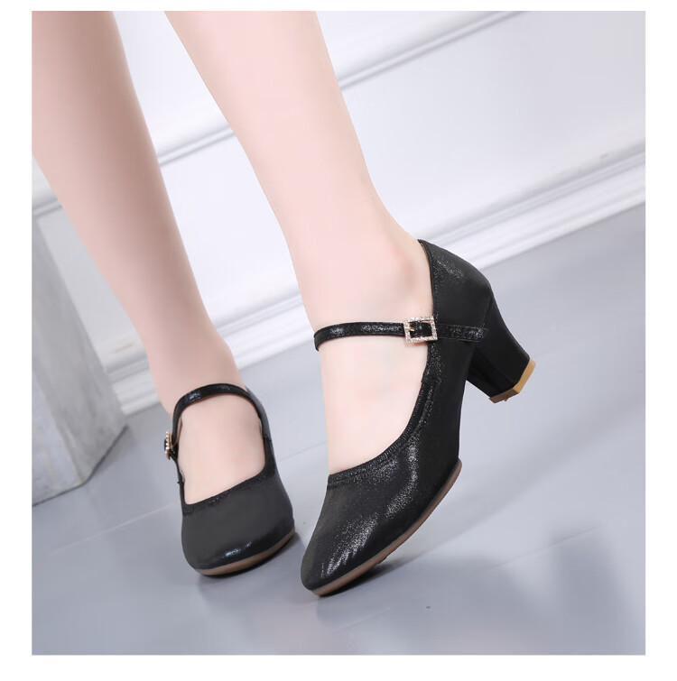 软底跳舞女鞋舞鞋女广场舞鞋子 银色 37【图片 价格 品牌 报价】-京东