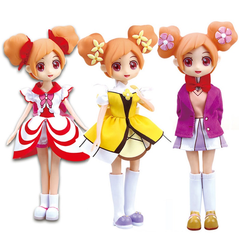 定制小花仙夏安安娃娃换装洋娃娃搪胶儿童女孩生日礼物6岁小花仙百变