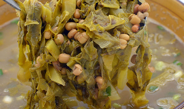 四川古蔺酸菜泡青菜贵州特产酸菜豆米汤手工腌制酸菜 古蔺酸菜两斤装