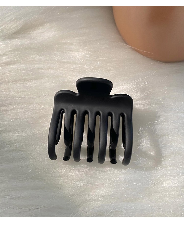 小抓夹固定神器女网红成人头饰发夹鲨鱼夹子爪夹中号黑色隐形黑两个装
