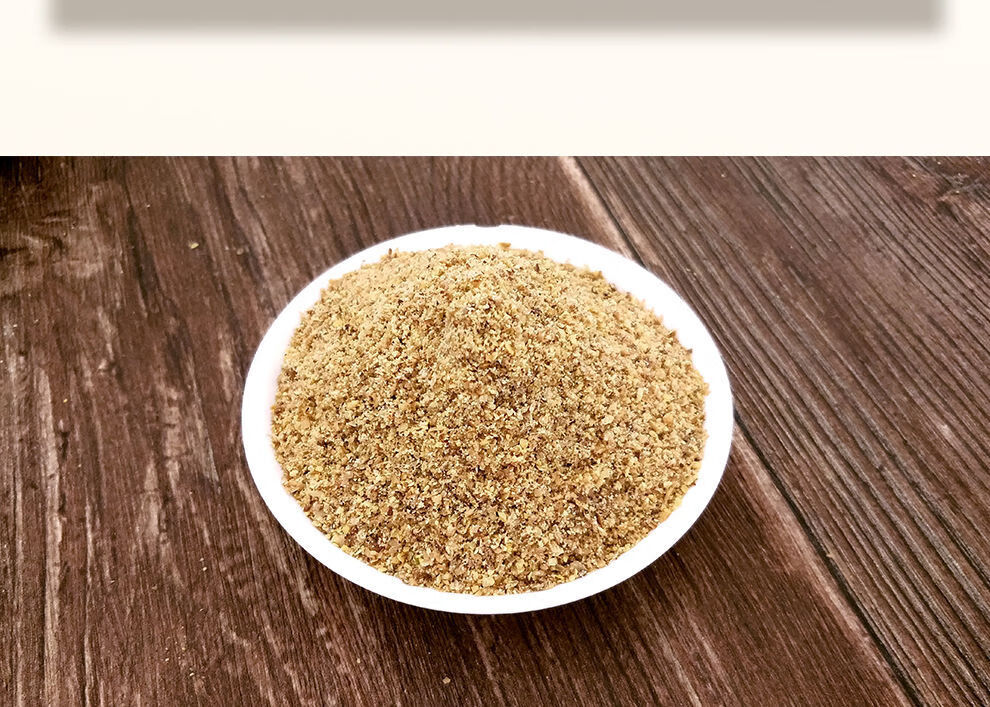 纯亚麻籽粉内蒙古纯亚麻籽粉熟粉生亚麻籽仁黄亚麻籽即食代餐冲饮金
