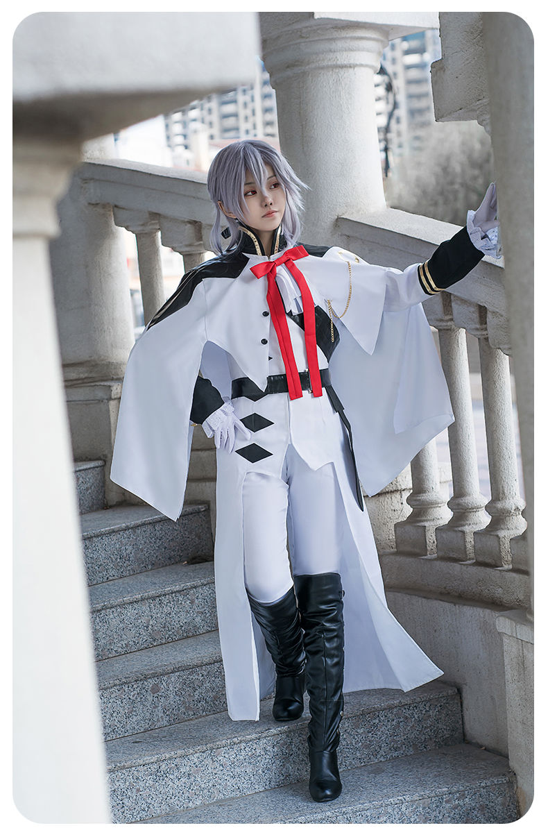 终结的炽天使cos服装套装费娘费里德巴特利cosplay服装男制服 费里德