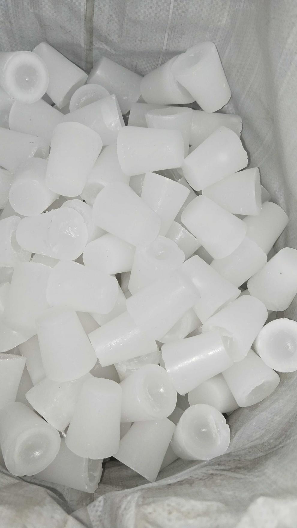 石蜡固体蜡块工业用白腊58号精炼石蜡10公斤颗粒发4个包裹