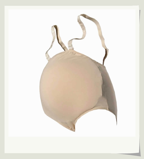 浪莎专柜孕妇假肚子道具仿真皮肤新品【孕妇逼真】假肚子假怀孕硅胶海