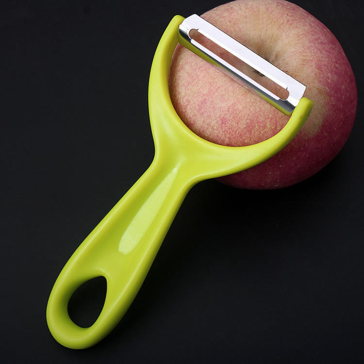 锋利不锈钢削皮刀厨房多功能削皮器刮皮刀土豆削皮神器多功能家用黑色