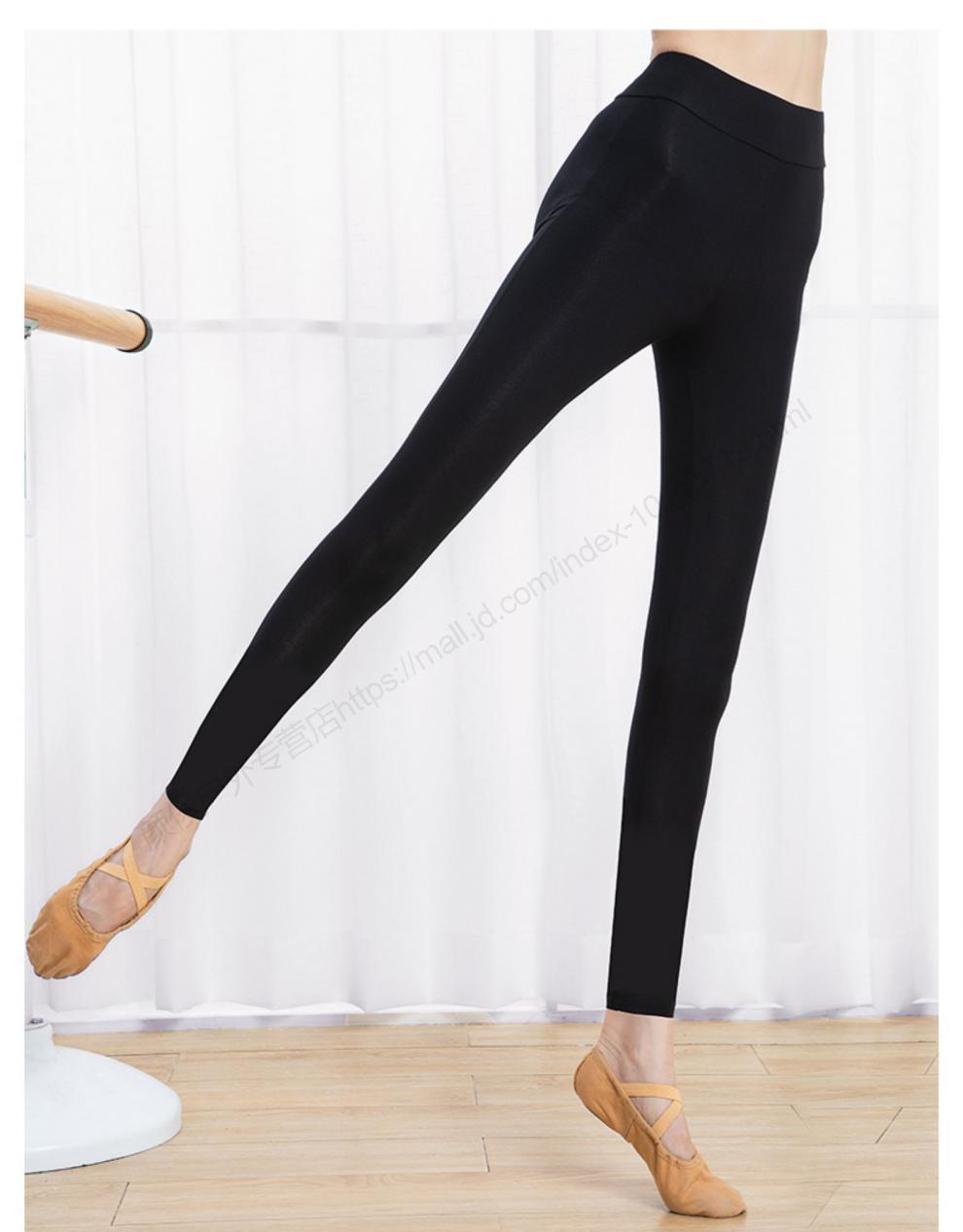 senkey style九分紧身舞蹈芭裤女练功服黑色形体打底古典衣中国健美