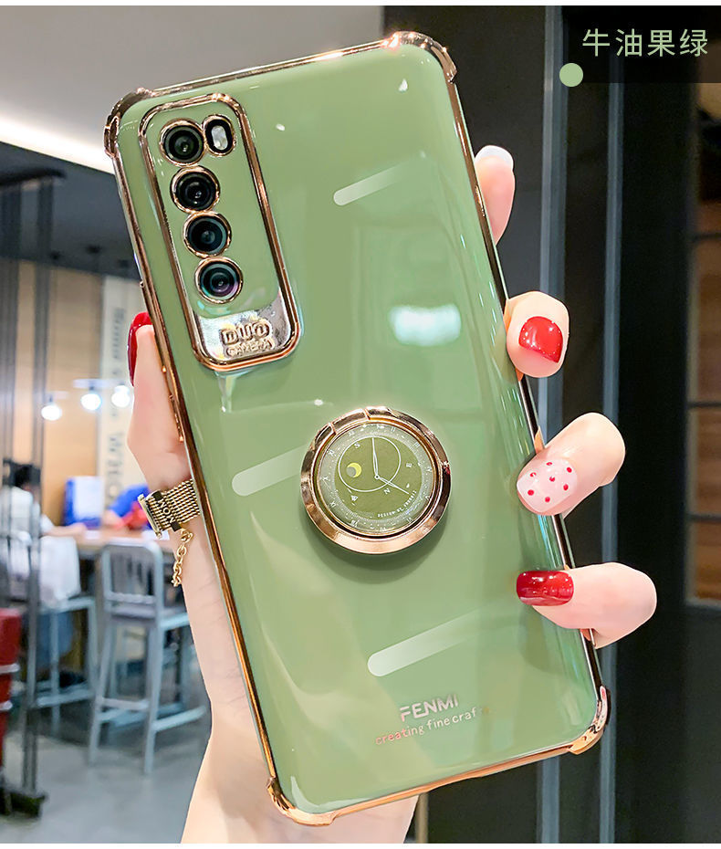 【精选】华为nova7手机壳女款nova7pro硅胶套nova7se气囊防摔全包软壳