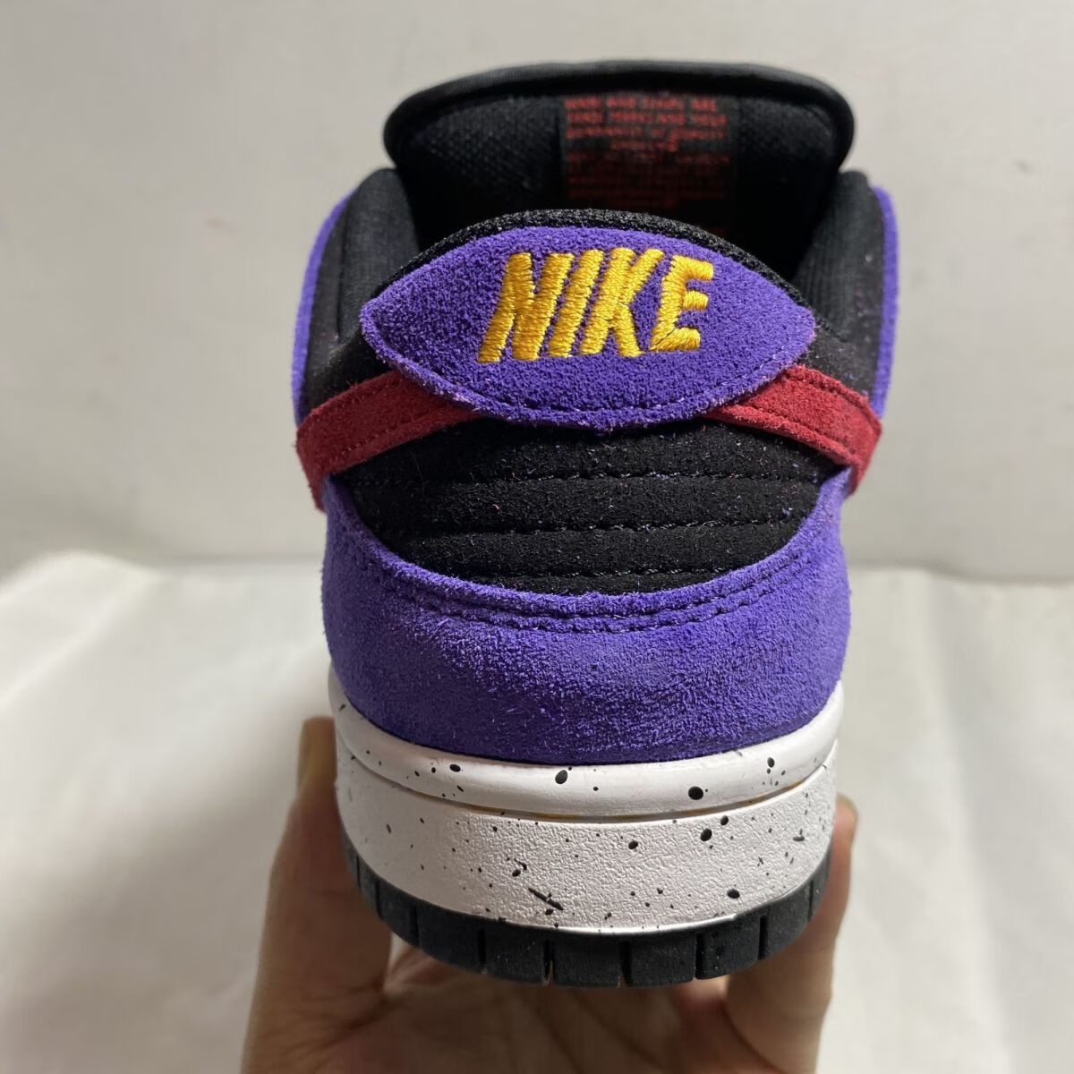 dunk黑色莓果蝎子莱莱/恶人紫低帮滑板鞋男女情侣鞋 黑色莓果_蝎子