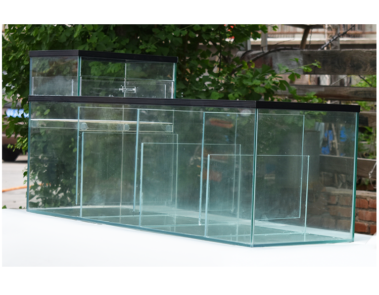 底滤缸鱼缸底滤水族箱底滤缸底滤槽过滤缸三格t字海缸虹吸梦雷宠三格