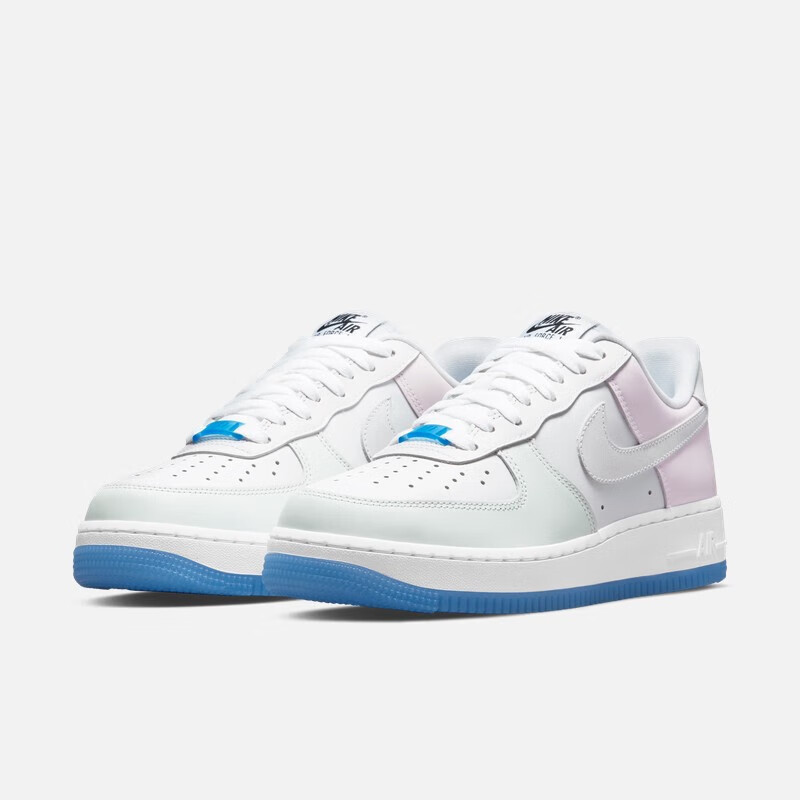 耐克(nike)air force1空军一号af1女低帮运动休闲板鞋 ct3839 粉白色