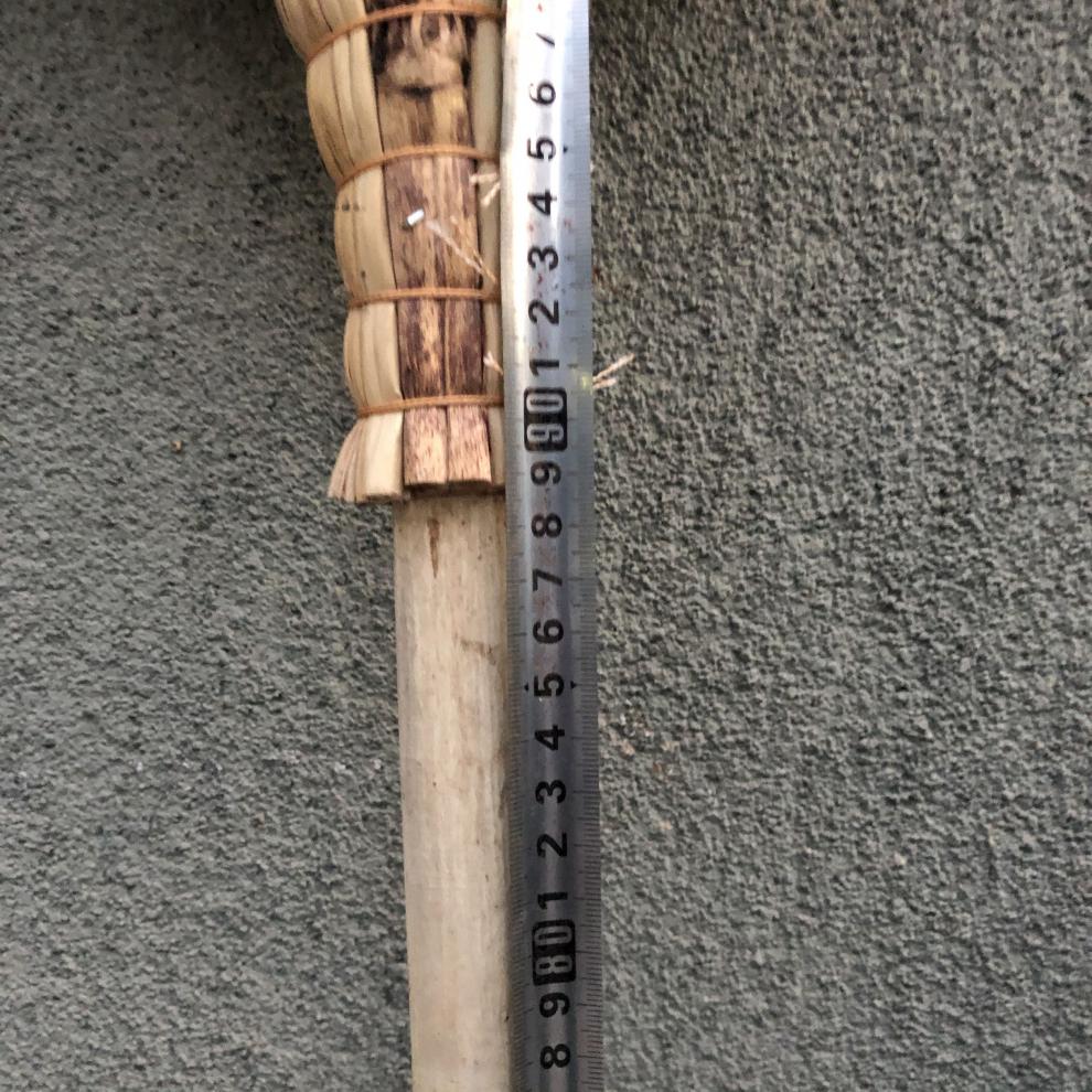 高粱杆 手工制作高粱加长杆子不弯腰节省劳动力 加长杆子黑苗1米3