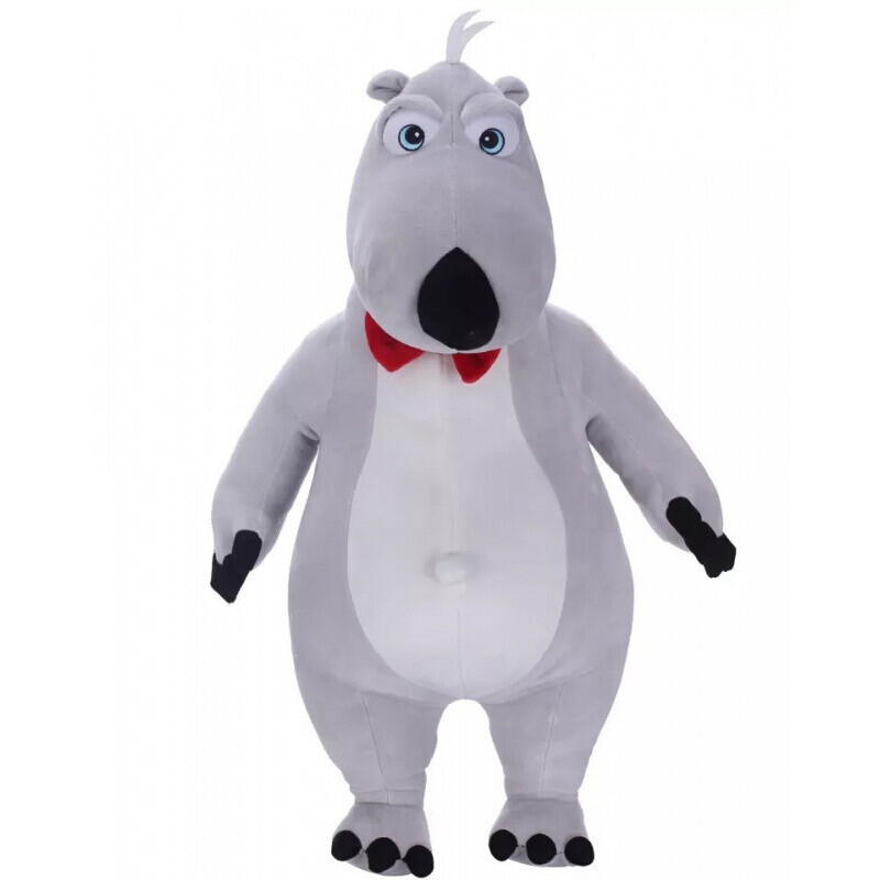 定制大号贝肯熊公仔丑萌欠揍熊毛绒玩具抓机娃娃倒霉熊抱抱熊玩偶 65