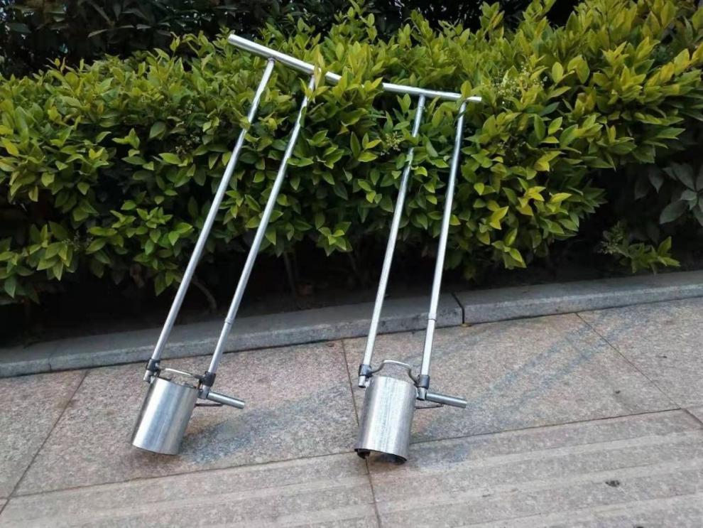 打洞移苗神器移苗玉米器不锈钢移苗器地膜打孔器打洞器移栽移苗器取土