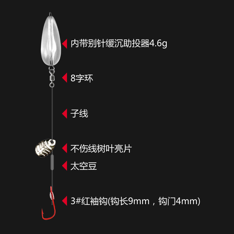 路亚竿假饵安装图解图片