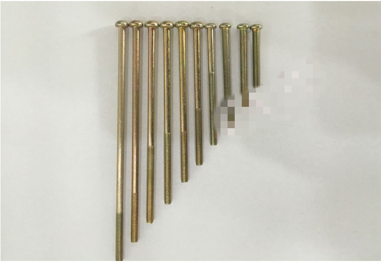 加长插座螺丝钉m4长螺钉暗装底盒86开关盒面板圆头4螺杆5cm20公分t33