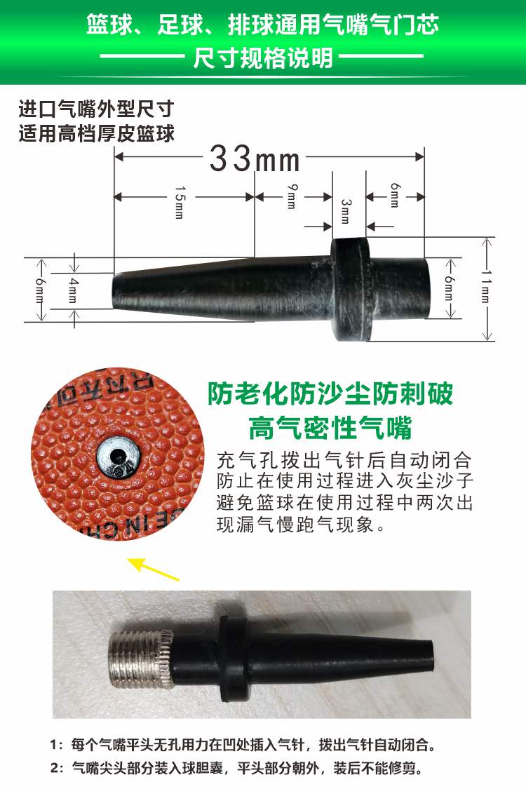 气门嘴结构图图片