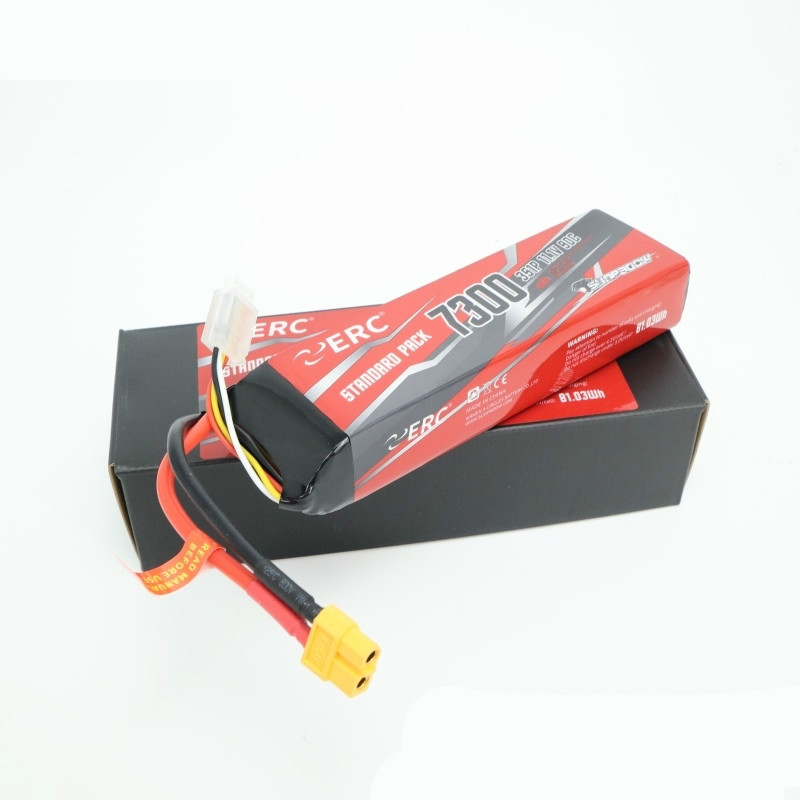 道2-4s 90c软包锂电池 5800-10000mah攀爬大脚rc遥控车trx4 9800-11.