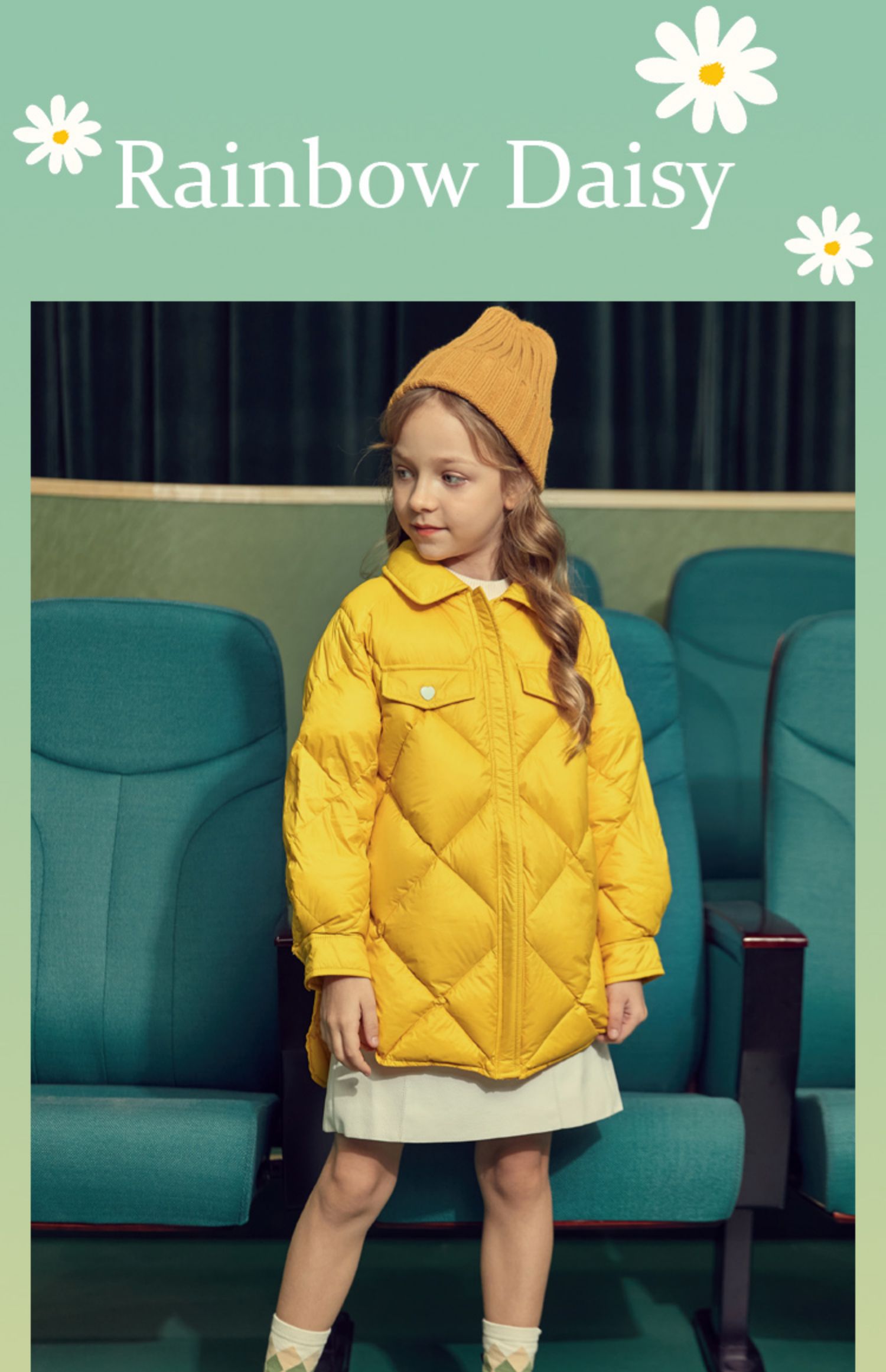 爱法贝女童轻薄羽绒服中长款白鸭绒大儿童装2021冬季外套韩版洋气宝宝