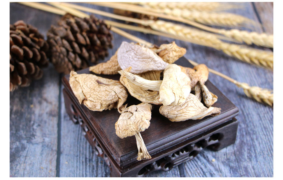 橙伯乐五台山野生台蘑 山西特产新鲜蘑菇香菇干货菌类台磨素食250克