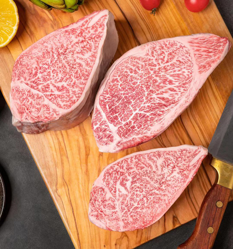 阿尔比恩澳洲进口bms12和牛m9菲力雪花和牛肉惠灵顿牛排牛柳媲美日本