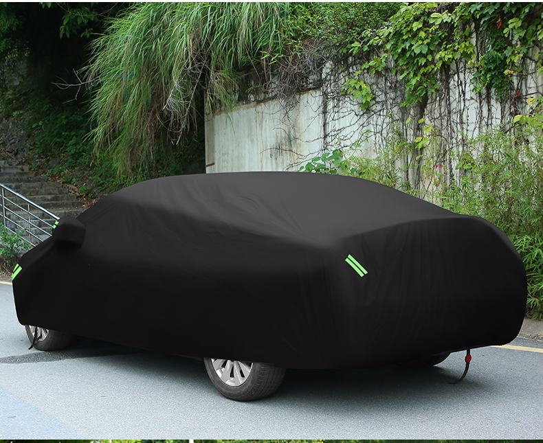 适用特斯拉3专用车衣车罩防晒防雨加厚隔热 【特斯拉model3】经典黑