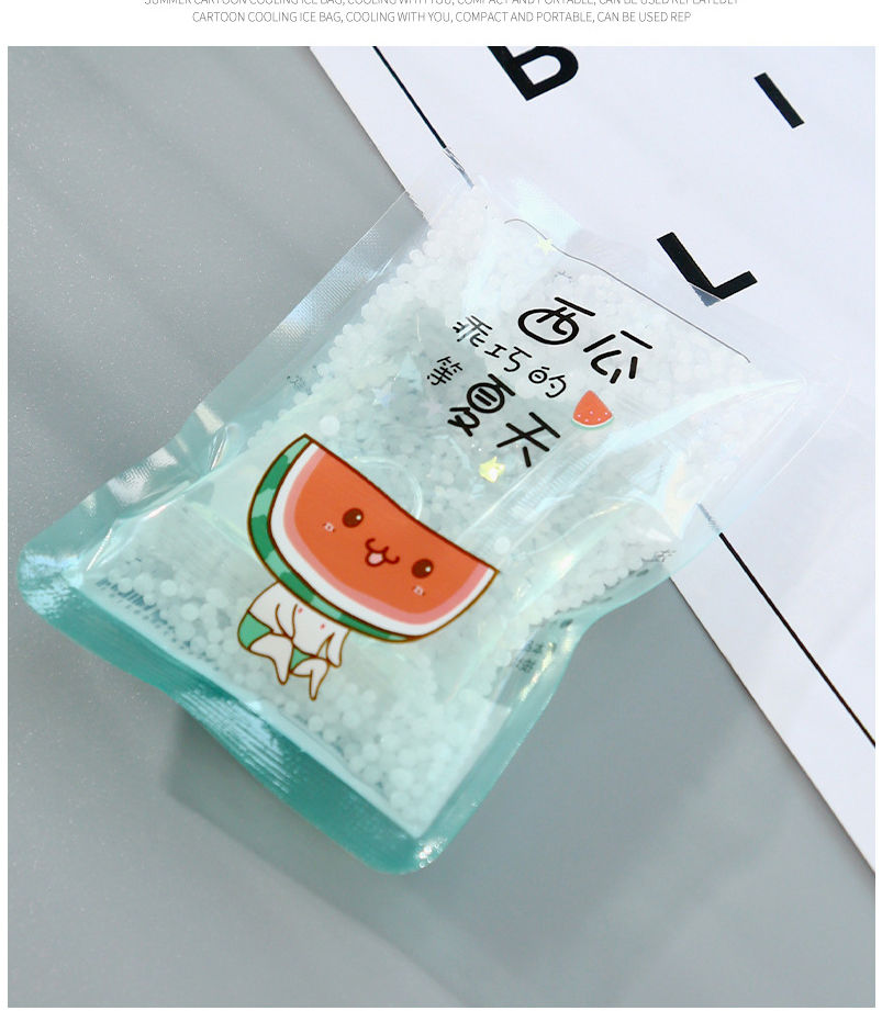 适用于夏天降温敲敲乐冰袋学生反复使用便携网红可爱卡通迷你随身冷敷