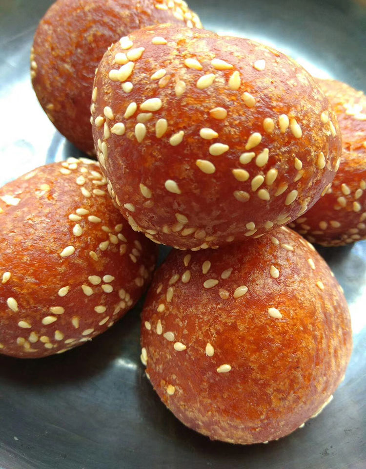 煎堆500g梅州客家特产煎粄油炸食品炸圆子煎圆子金团年货零食 3口味各