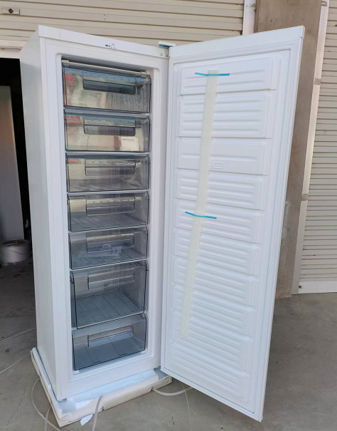 立式冰柜冰箱240升大容量一级节能家用七抽屉式母乳冷冻柜标努240升