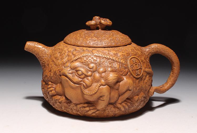 供春壶回流壶蒋蓉名家紫砂壶纯全手工进宝金蟾茶壶段泥供春壶