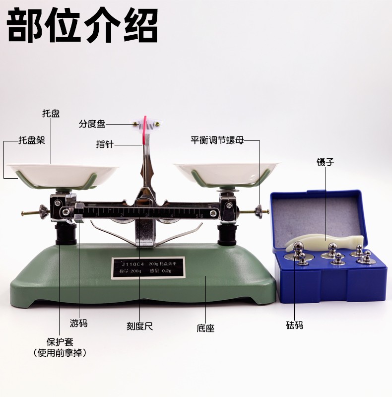 托盘天平读数图片