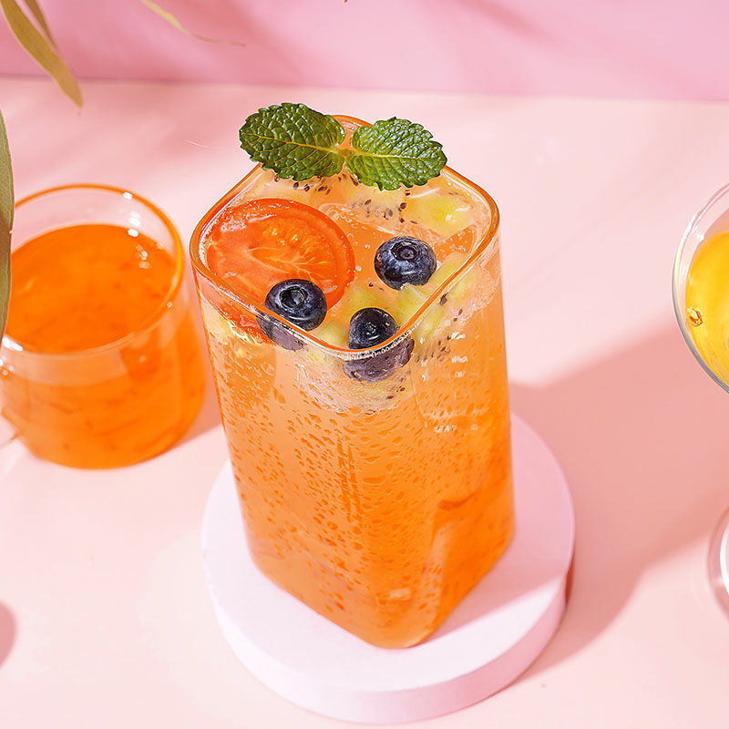 【蜂蜜柚子茶1000g】百香果酱冲泡饮料瓶装冲饮柠檬茶冲水喝的1斤