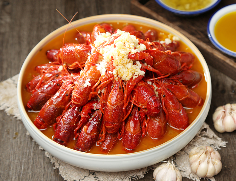 盱眙十三香麻辣小龙虾熟食厨师 冷冻即食蒜蓉香辣龙虾2斤 十三香口味