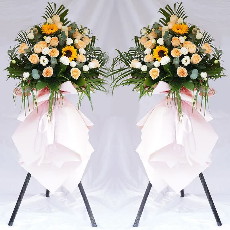 梦馨开业花篮大麦花篮鲜花花篮开业商务迎宾乔迁演出一个或一对全国