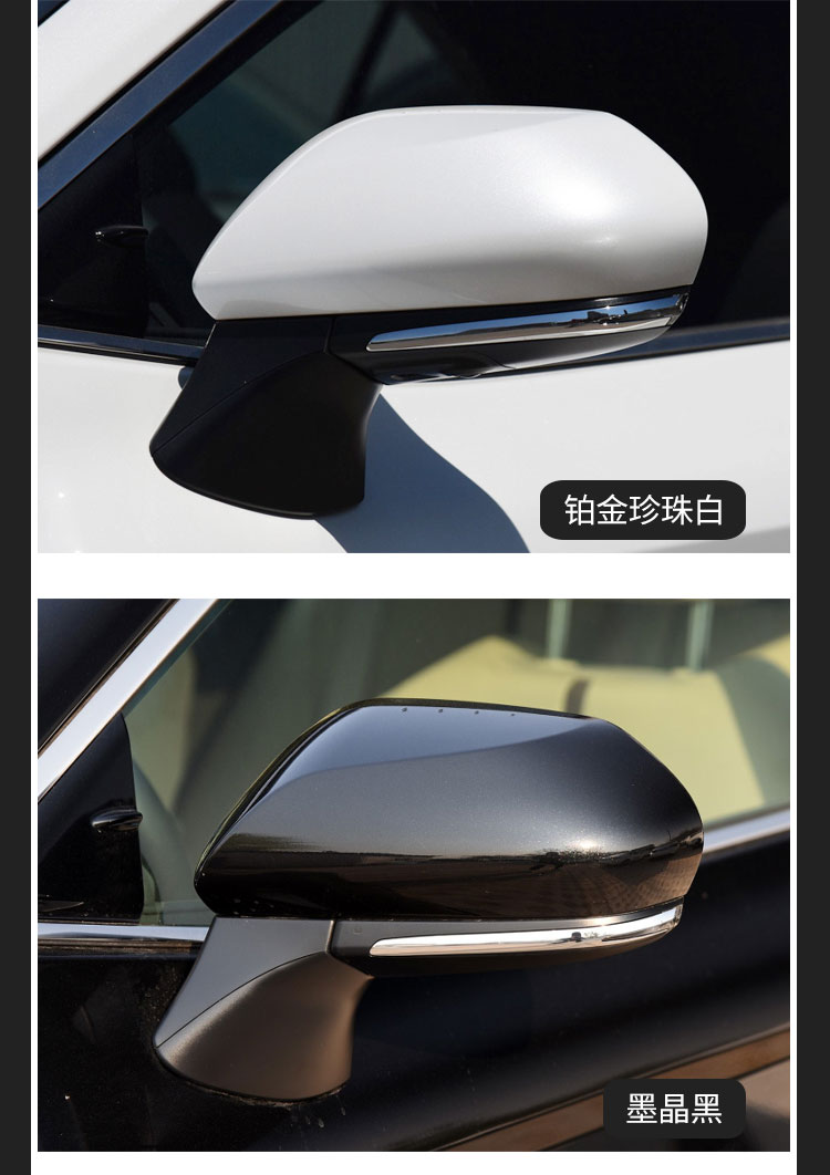 适用丰田八代凯美瑞后视镜18至20年新款左右折叠倒车镜反光镜总成8线