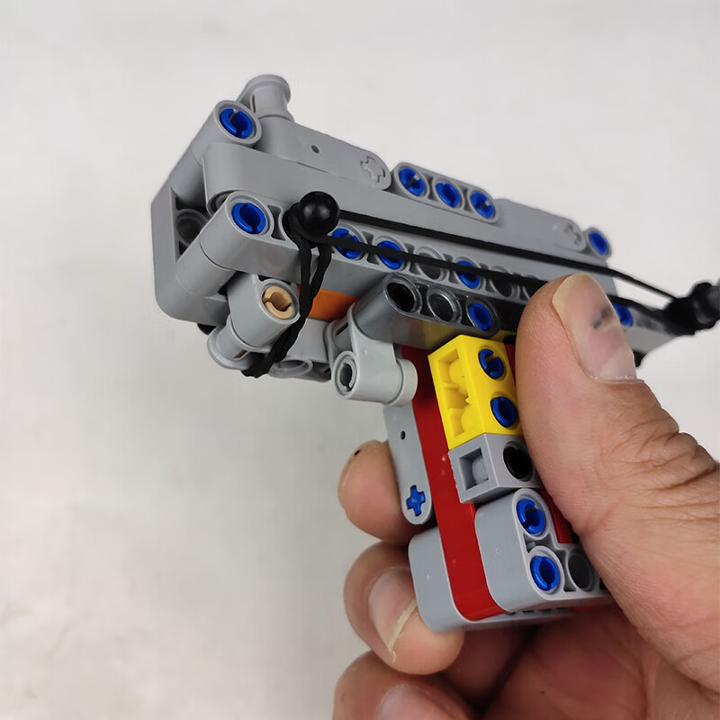 兼容乐高枪国产积木皮筋枪拼插可发射男孩组装玩具模型小颗粒兼容积木