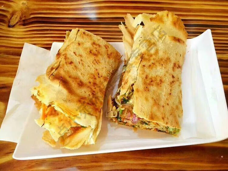 全麦煎饼山东临沂小麦杂粮大煎饼玉米粗粮手工软煎饼批发 2.