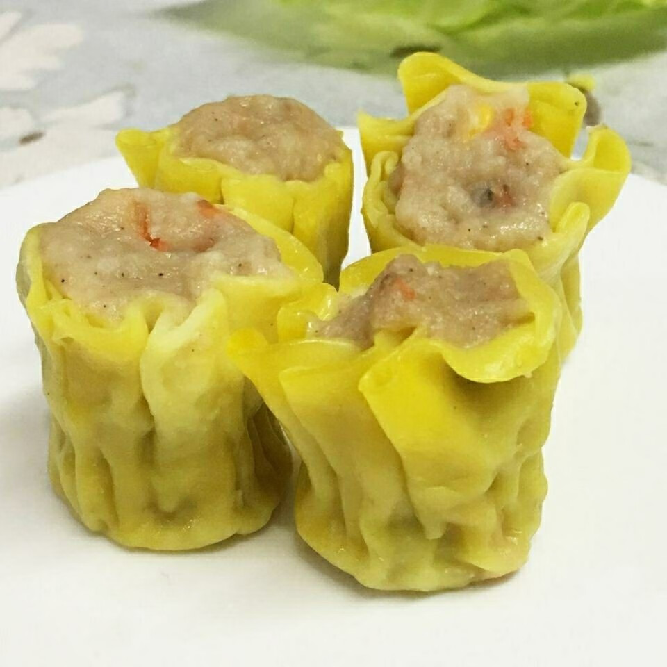 5kg 翡翠干蒸烧麦广东早茶港式粤传统糕点广式商用点心早餐 非广东