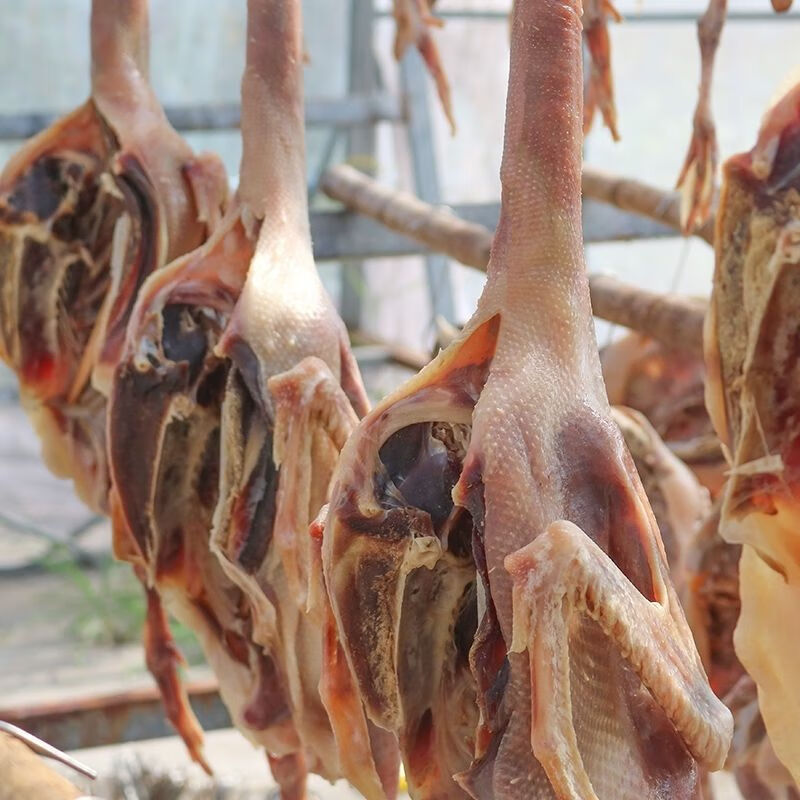 咸鹅溧阳天目湖农家散养鹅腌制风干咸鸡安徽茅山特产6斤散养精品大咸